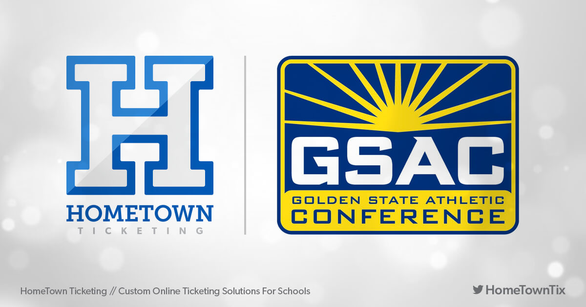 Hometown Ticketing and GSAC Golden State Athletic Conference