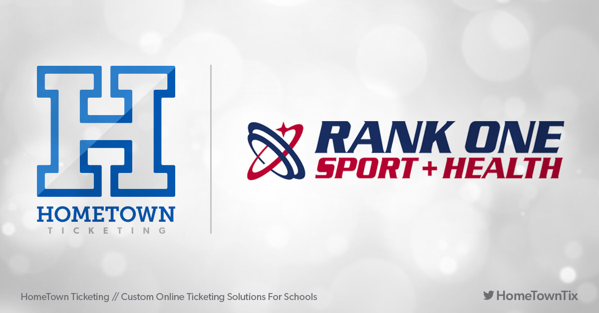 Hometown Ticketing and Rank One Sports and Health