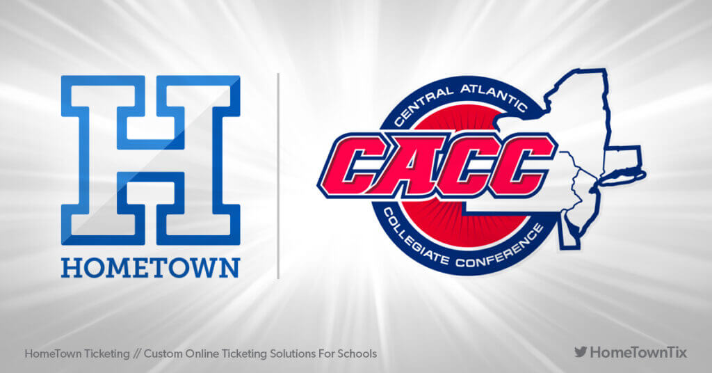 Hometown Ticketing and CACC Central Atlantic Collegiate Conference