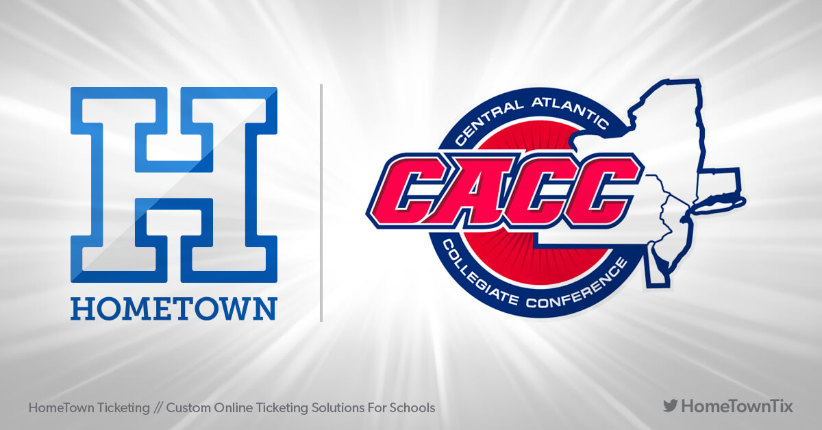 Hometown Ticketing and CACC Central Atlantic Collegiate Conference