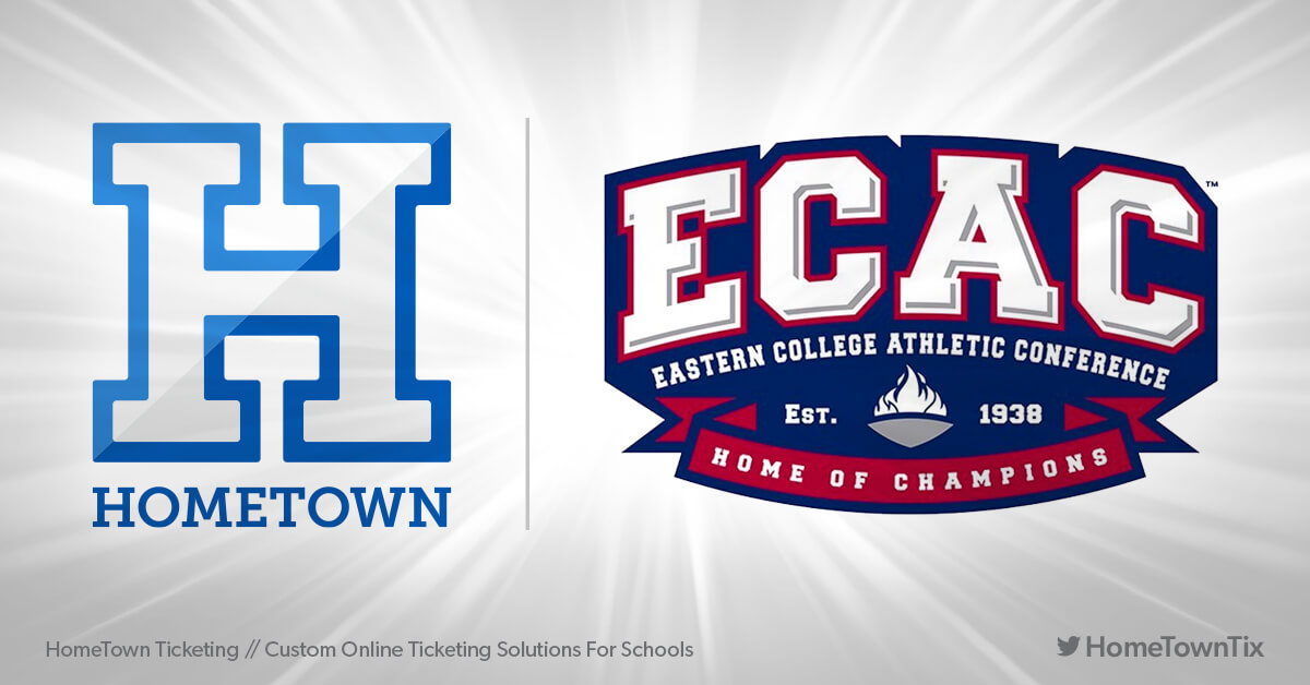 Hometown Ticketing and ECAC Eastern College Athletic Conference