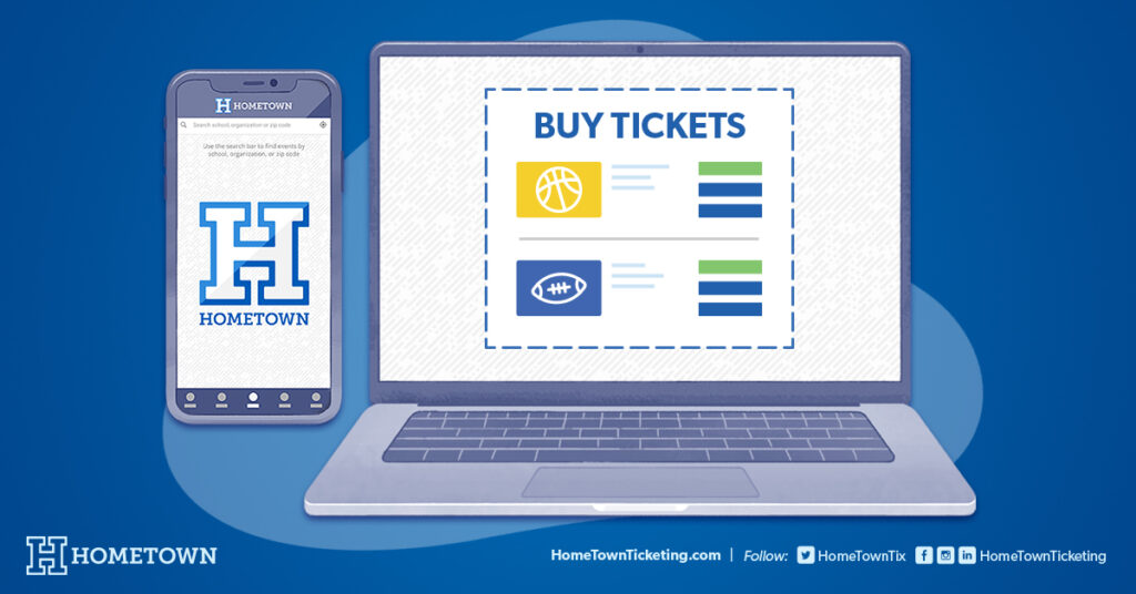 How fans purchase tickets online and in the HomeTown fan app
