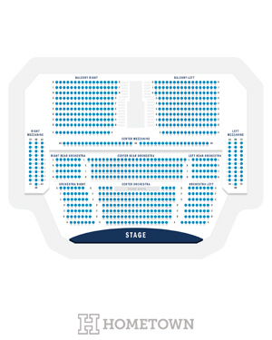 Theatre seat map